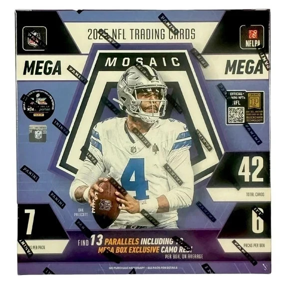 2025 Panini Mosaic Football Hobby Mega Box