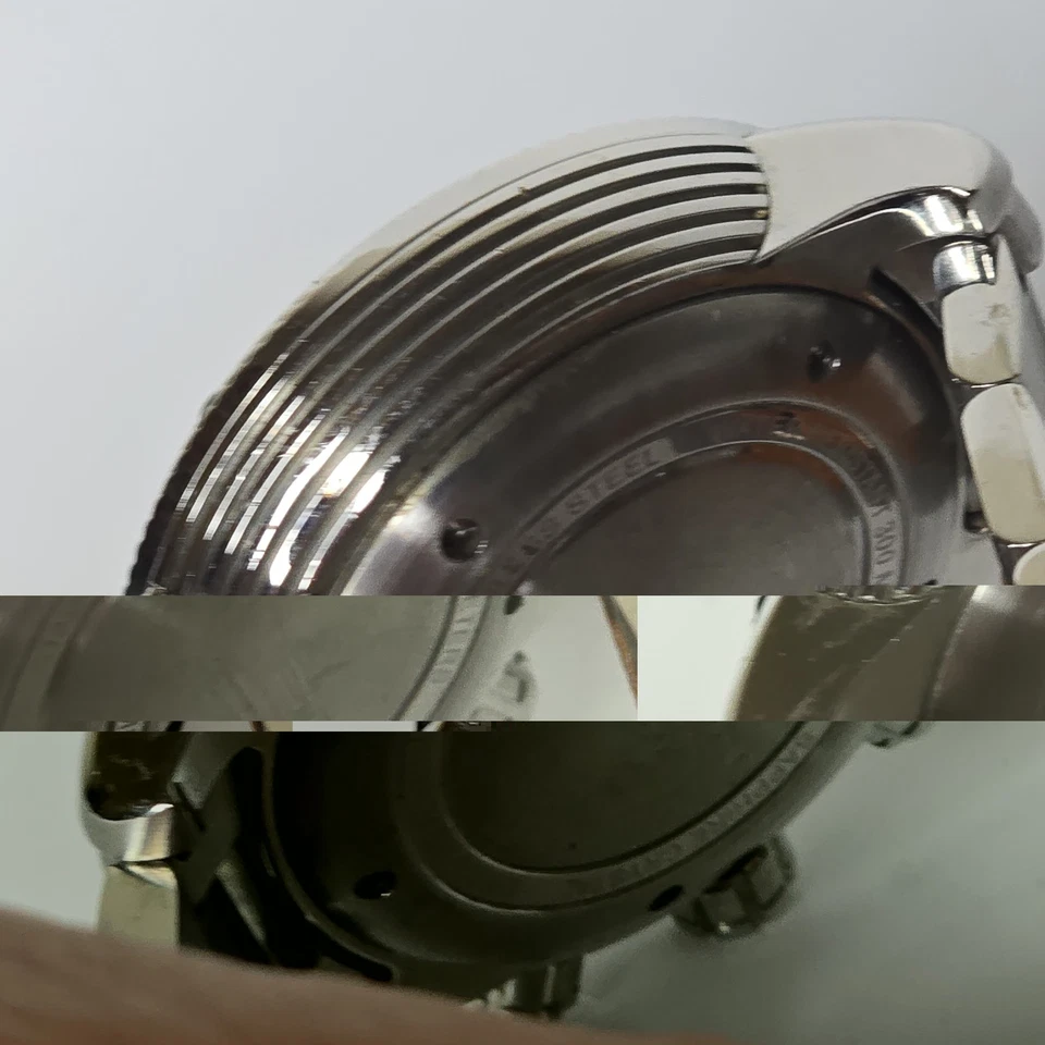 Helix Okto计时码表男士腕表47毫米黑色橙色 — 第 3/4 张图片