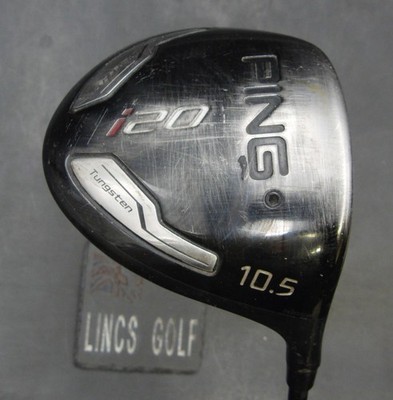 Ping i20 Tungsten 10,5° Driver Stiff Graphitschaft Wedge Holzgriff