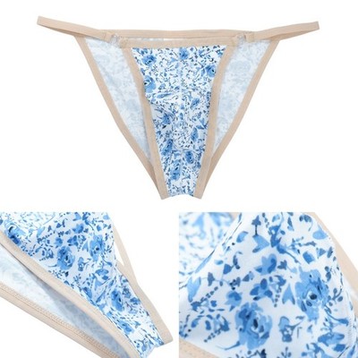 Niedrige Taille G-String Ausbuchtung Beutel Design klassisches Motiv männliche