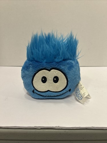 Disney Club Penguin Blue 6” Puffle Plush Pre-owned - Picture 8 of 9