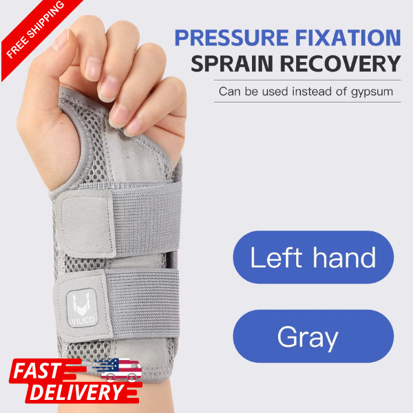 Premium Wrist Brace Support Carpal Tunnel Sprain Arthritis Adjustable Night
