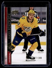 2020-21 Upper Deck UD Exclusives Mark Borowiecki 037/100 Nashville Predators