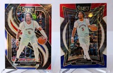 2024 Select Stephon Castle Rookie Red White Blue Wave: #72 & #175