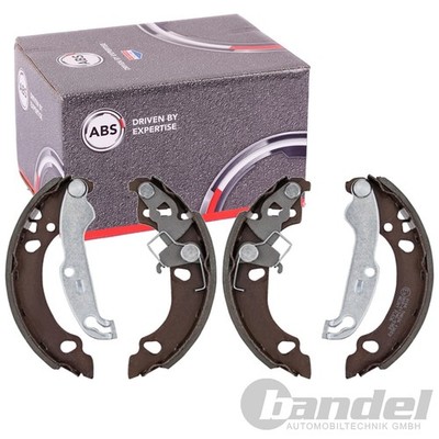 A.B.S. BREMSBACKEN SATZ Ø 180mm TROMMELBREMSE passend für FORD FIESTA KA MAZDA 1