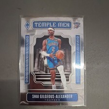 Panini Phoenix Temple Men Insert Shai Gilgeous-Alexander #22 Thunder Basketball