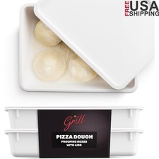 Stackable Dough Proofing Containers Pizza Bread Sourdough Food Storage New