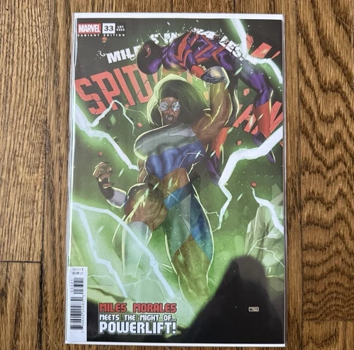 MILES MORALES: SPIDER-MAN #33 TAURIN CLARKE 1ST PRINT 1ST POWERLIFT NM