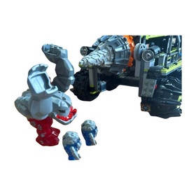 LEGO 8964 Titanium Command Rig Power Miners 8958 8 Minifigs Retired Manual Japan