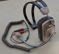 R-Columbia Headphone C3H/2 DY1H Monaural With Microphone NOS NIB