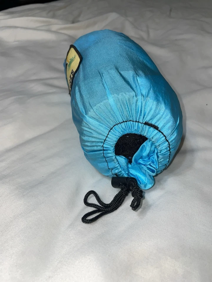 NUEVA Hamaca Doble Camping Szhlux con Correas para Árboles y Bolsa de Transporte Azul Resistente Foto 2 de 3