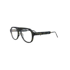 Thom Browne Unisex Novelty 52mm Navy Tortoise Opticals TBX416-5202AF