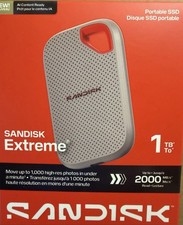  SanDisk Portable Extreme Portable SSD 1TB SSD SDSSDE7W-1T00AW25 (BRAND NEW)