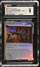GONTI, LORD OF LUXURY Secret Lair Foil Rare CGC 9 MTG EDH [Nostalgium]