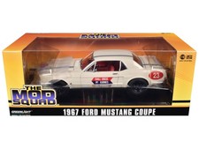 1967 Ford Mustang Coupe White 1/18 Thrill Circus By Karnes #23 by Greenlight