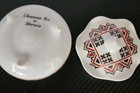 Vintage Ukranian Porcelain Covered Trinket Dish, Hand Painted Art by Marusia — photo 3