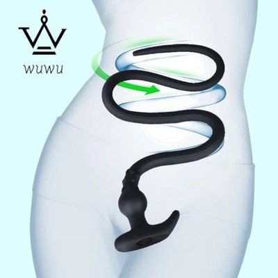 75-105cm Long Silicone Soft Vaginal Anal Washer Shower Medical Enema Douche Pipe