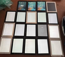 3 Are Working Lot of 19 BROKEN iPad A1403 16BG 32GB Black Fast Ship BAD Glass