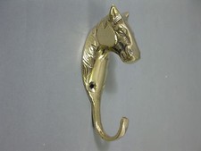 Coat Hooks Horse Brass Hooks 12 Cm Wardrobe Bridle
