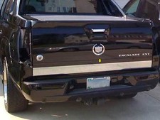 Chrome Rear Deck Trim 1pc Qaa Stainless Accent For Cadillac Escalade Ext 02-06 Chrome Rear Deck Trim 1pc Qaa Stainless Accent For Cadillac Escalade Ext 02-06