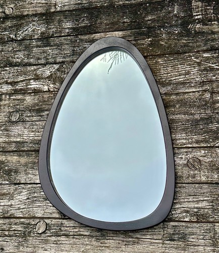 Miroir Marco en bois brun 60x40cm - Photo 2/10