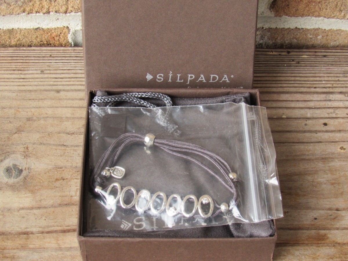 NEW SILPADA B2418 SWEET DEAL BRACELET Cubic Zirconia  display picture 2