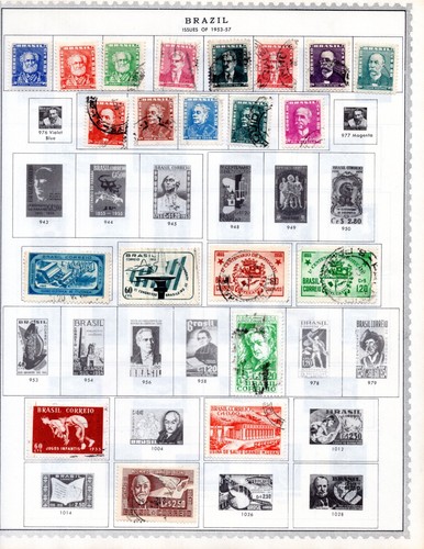 SOUTH AMERICA 1860s–1960s LARGE COLLECTION OF 1100+ STAMPS MOSTLY USED SOME MINT - Picture 12 of 24