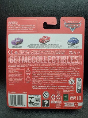 DISNEY PIXAR CARS MINI RACERS RAMONE CRUISIN MCQUEEN DOC PAQUETE DE 3 ENVÍO GRATUITO $15+ - Imagen 2 de 2