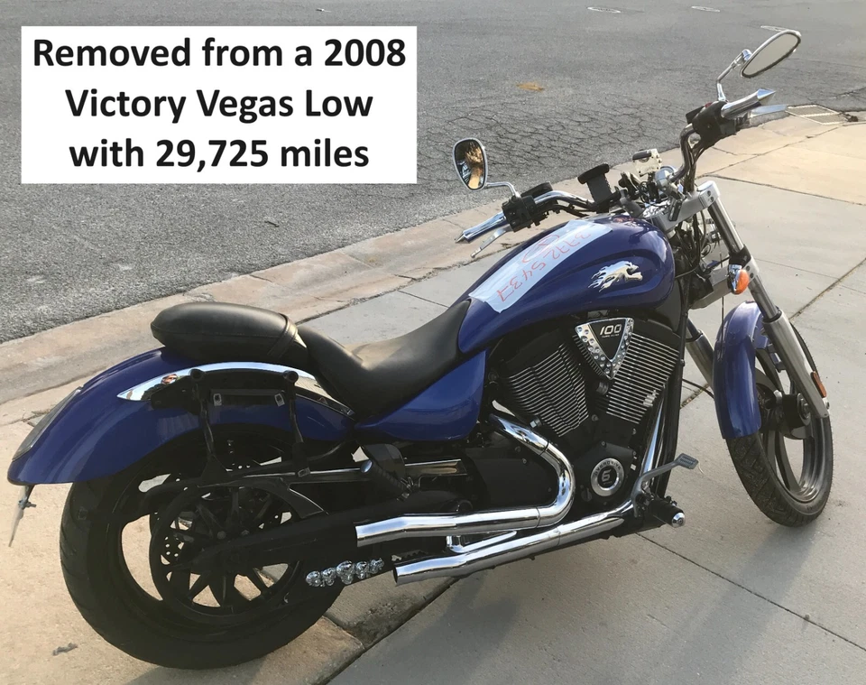 2008 Victory Vegas Starter Starting Motor 30,000 miles 4012419 - Image 3 of 4