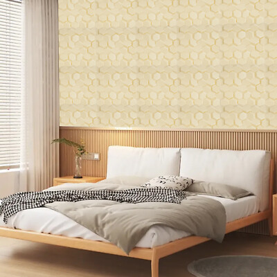 Beige 3D-Wandpaneele Für Wohnzimmer Schlafzimmer TV-hintergrund 3D-B011 54*54cm