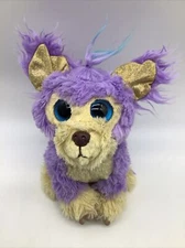 Scruff a Luvs Violet Cutie Cuts Plush 8” Purple Blue Eyes Clear & Clean