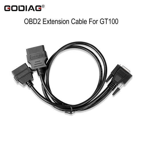 GODIAG 16Pin Diagnostic OBD2 Extender OBDII Male to Female Extension Cable