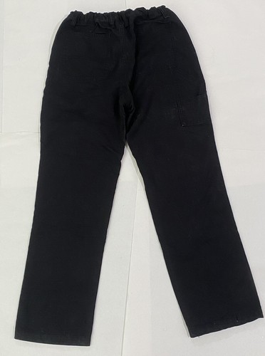 Old Navy Carpenter Pants Boys Size 14 Taper Flex Adjustable Waist Black - Picture 10 of 11