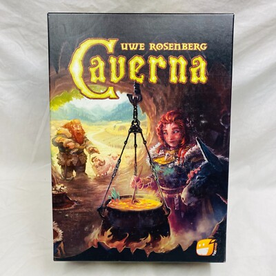Caverna: The Cave Farmers Board Game Lookout Games Fun Forge 2013 (FRENCH) VG/EX
