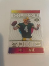2021 Illusions Brett Favre #CS-11 Clear Shots Acetate HOF Green Bay Packers 02
