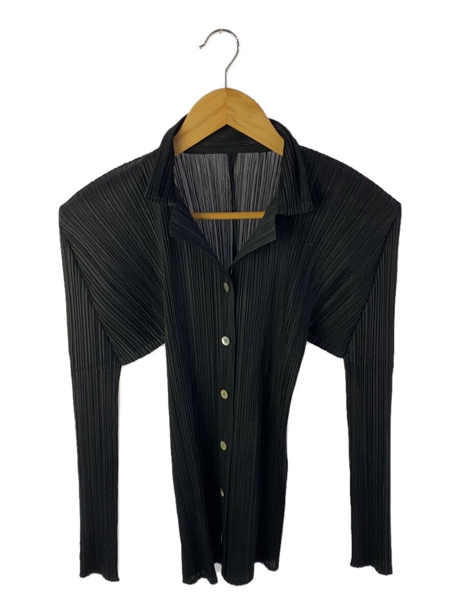 PLEATS PLEASE ISSEY MIYAKE - 美品■PLEATSPLEASE ISSEY MIYAKE シャツ ３ ISSEY MIYAKE Pleats Please Shirt Silver Gray Size 3 from