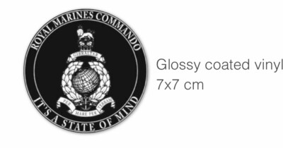 RM Sticker / Bootneck / Commando/ Royal Marines Sticker - Foto 12