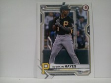 2021 Bowman Paper #66 KeBryan Hayes Pittsburgh Pirates