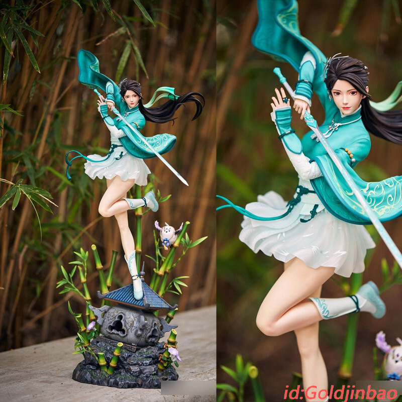 YUE*+様 おまとめ商品 OT Studios Sword and Fairy 7 Yue QingShu Resin Model Painted In