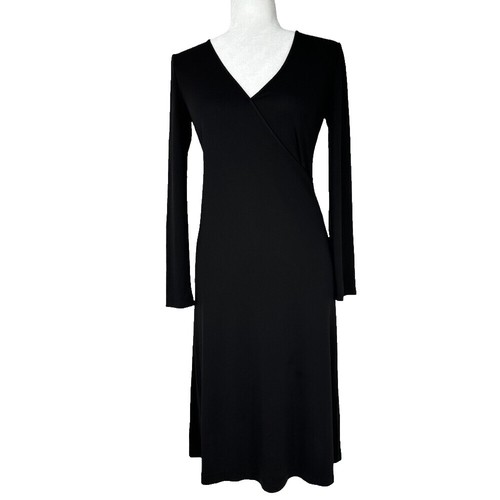 Antonio Melani Black Lace Panel Long Sleeve Dress Size 4 | eBay