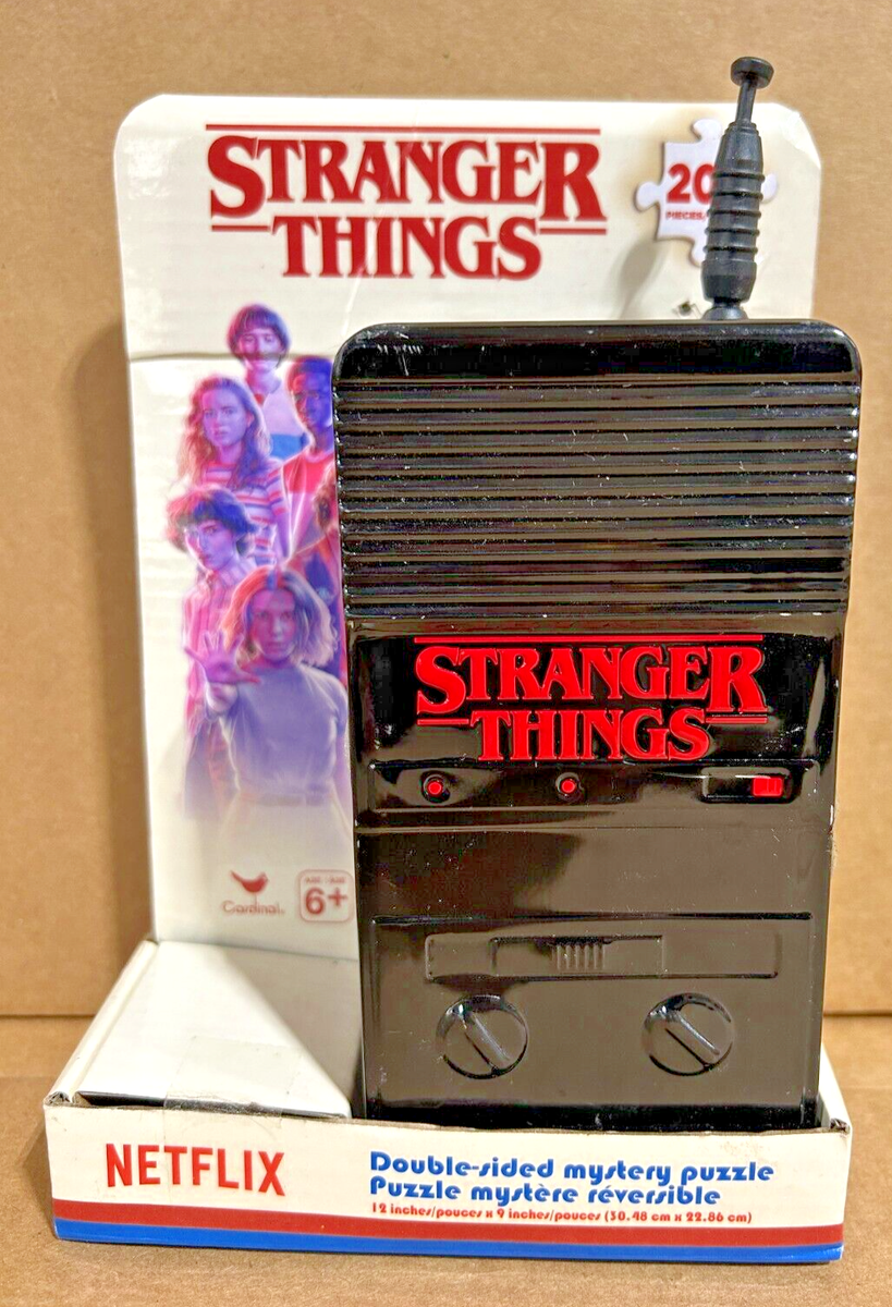 NEW Stranger Things Double-Sided Mystery Puzzle In Tin Walkie