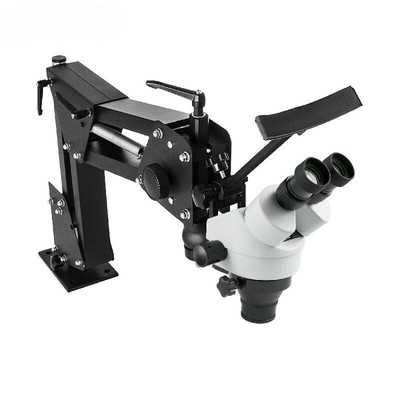 Micro Inlaid Mirror Multi-directional Micro-setting Microscope Tools 0.7X-4.5X