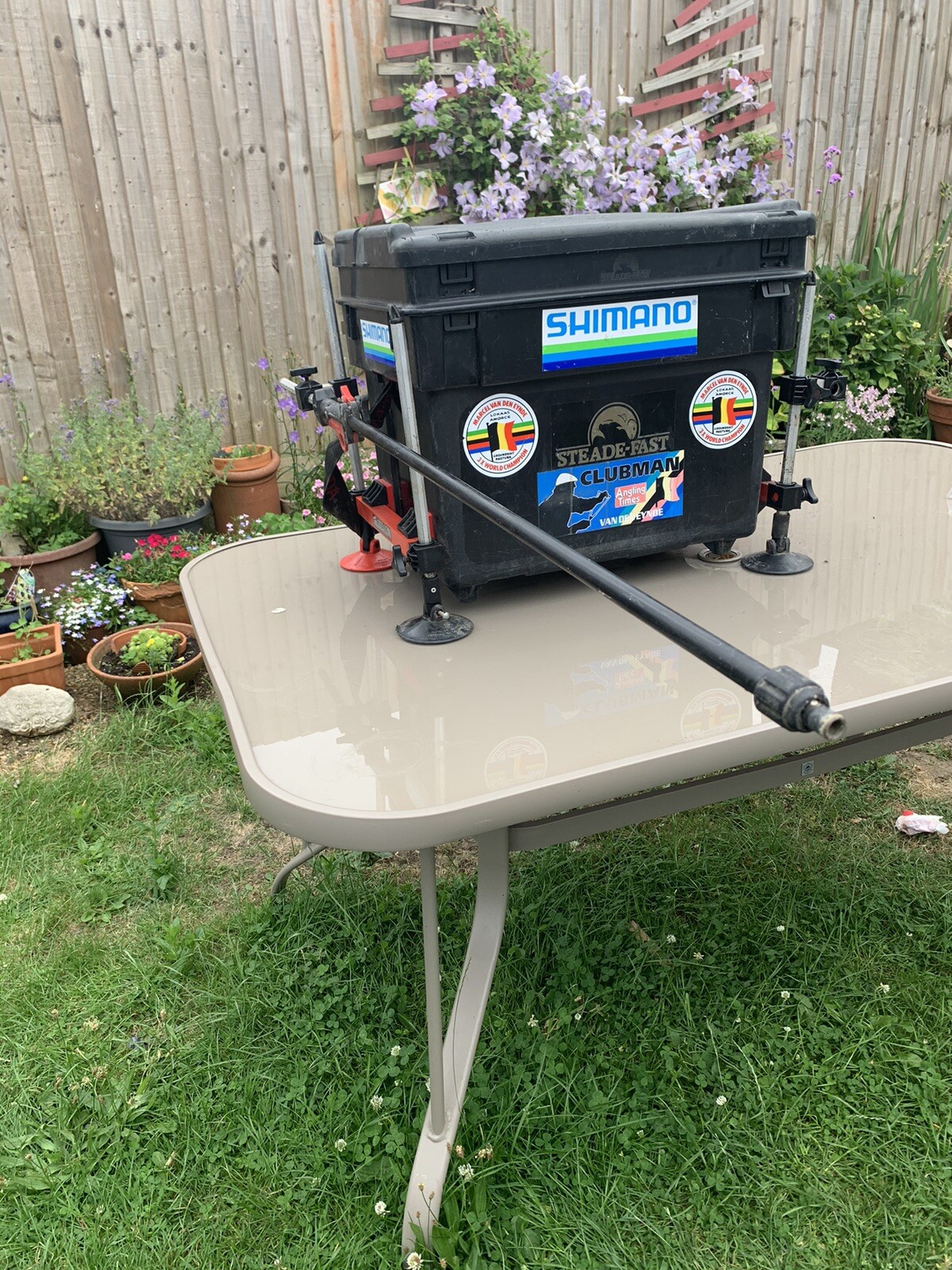 Vintage Fishing Box/Seat , Steadfast Leeda. eBay