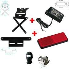 PER DUCATI  888 SP 5  KIT PER MOTO PORTATARGA SPORTIVO+SUPPORTO CATAR. TARGA+CA