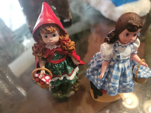 1999 red ridehood Classic Collectibles Wizard of Oz Dorothy Toto Figurine 5" - Picture 2 of 8