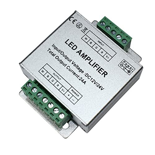 RGBW LED Amplificatore di segnale 12.24V 576W per strisce cambiacolori (A4U)