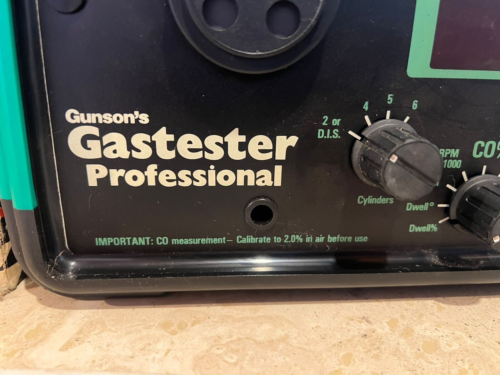 Gunson's Gastester Professional Digital Exhaust CO Gas And Engine