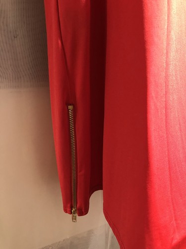 CAMICETTA ROSSA LIPSY A MANICHE CORTE TAGLIA 18/46 (WT334) - Foto 7 di 11