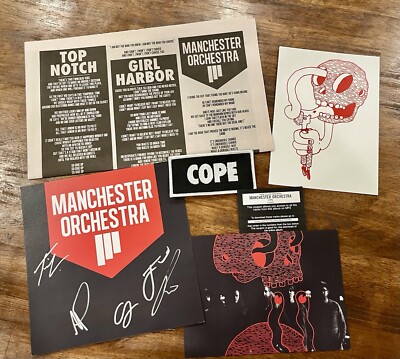 Manchester Orchestra COPE vinyl boxset 56/2000 NO VINYL NO BOX Andy Hull