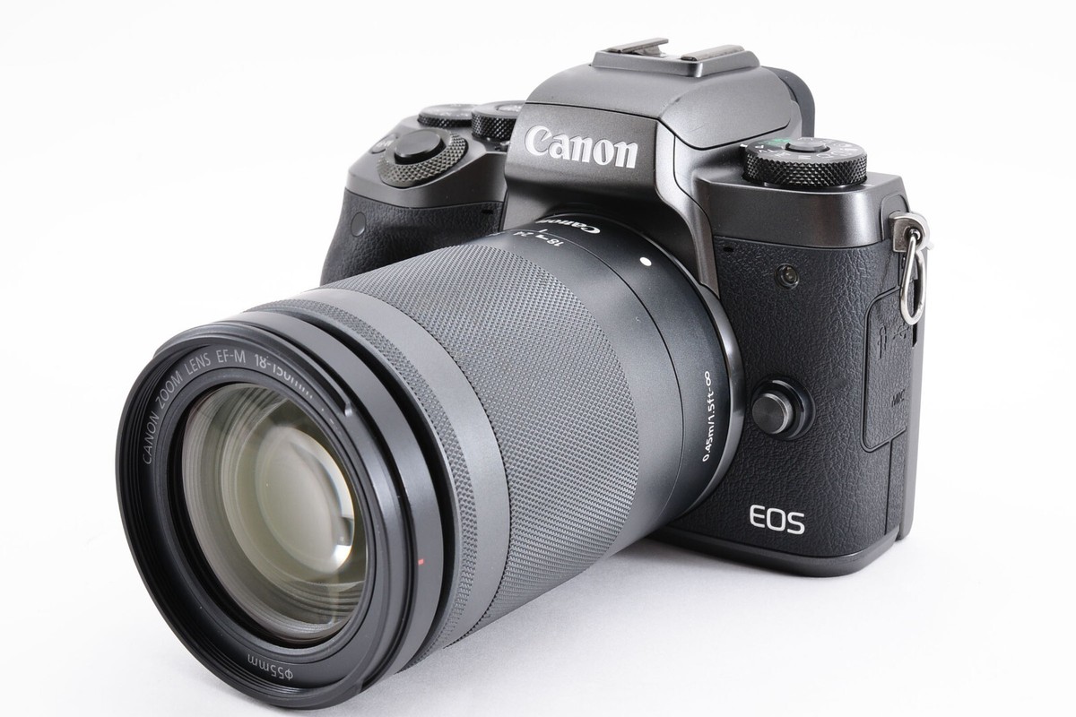 Canon Mirrorless SLR Camera EOS M5 Lens Kit EF-M18-150mm F3.5-6.3
